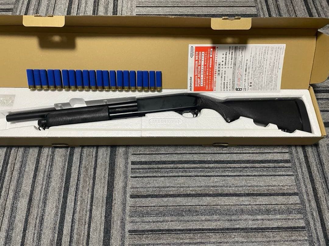 マルゼン　ガスショットガン　m870 BV ショットシェル20発付属