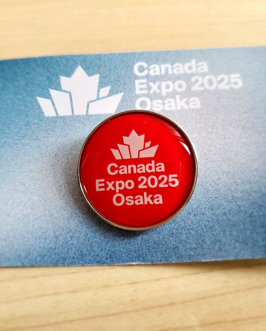 【非売品】大阪関西万博　カナダ　ピンバッジ
