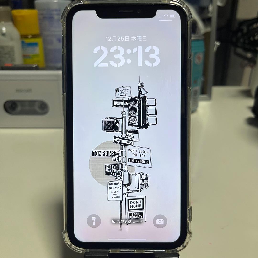 【訳あり品】iPhoneXR ブルー　128GB SIMロック解除済み