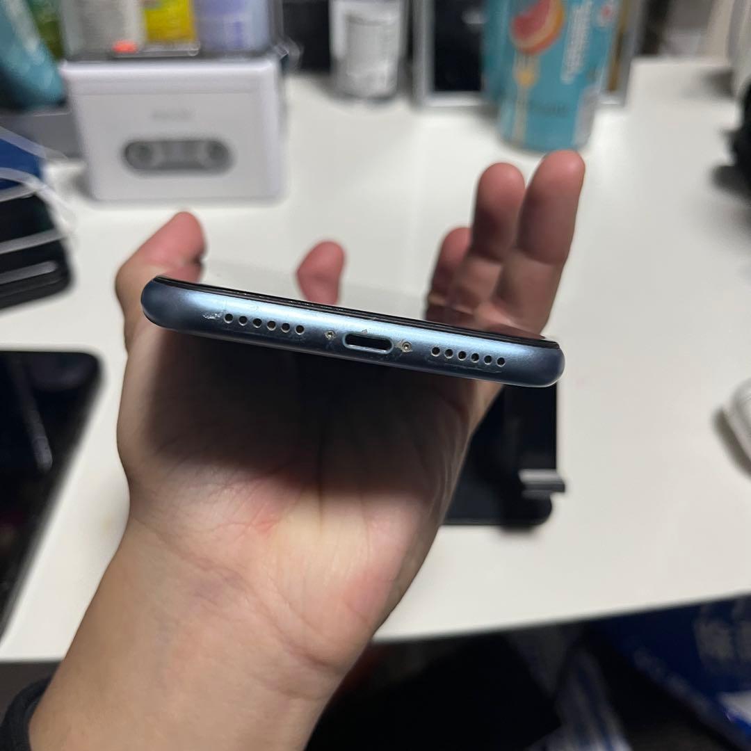 【訳あり品】iPhoneXR ブルー　128GB SIMロック解除済み