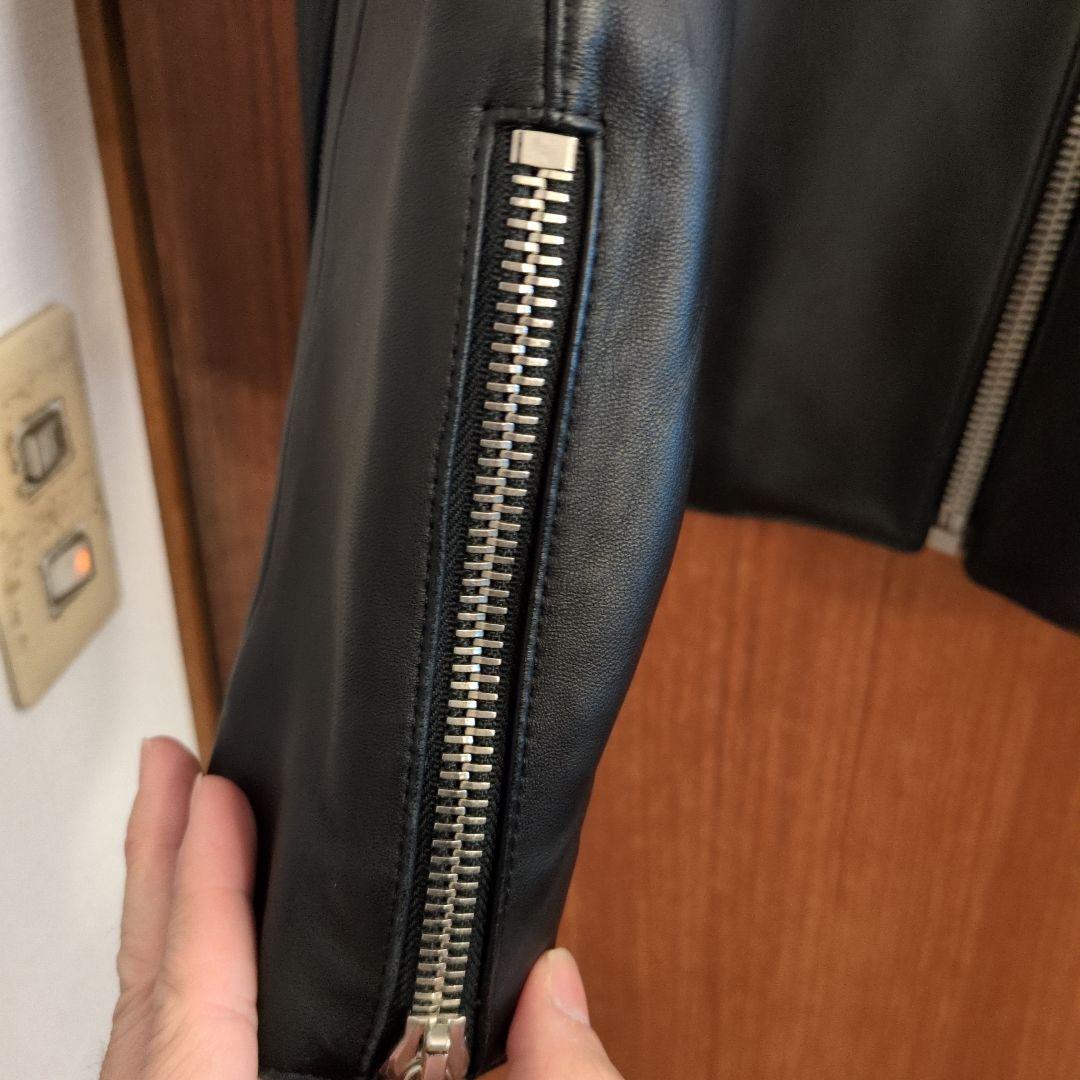 DENIM×tomrrowland別注 シングルライダースジャケット サイズ44