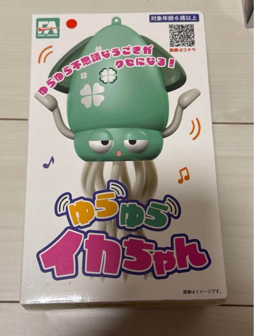 [ピンクx4点]ゆらゆらイカちゃん