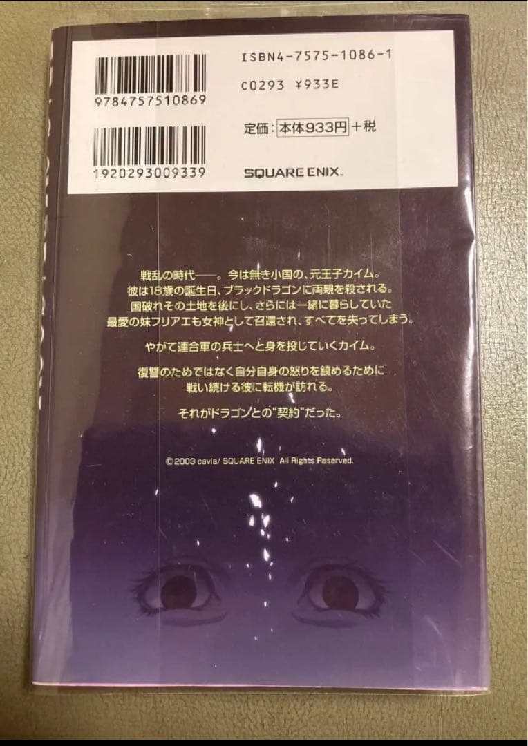 ドラッグオンドラグーン ストーリーサイド　小説