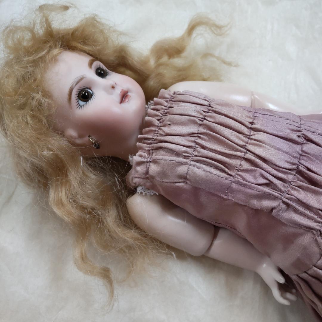 テートジュモー　アンティークドール　リプロ　人形　ミレット