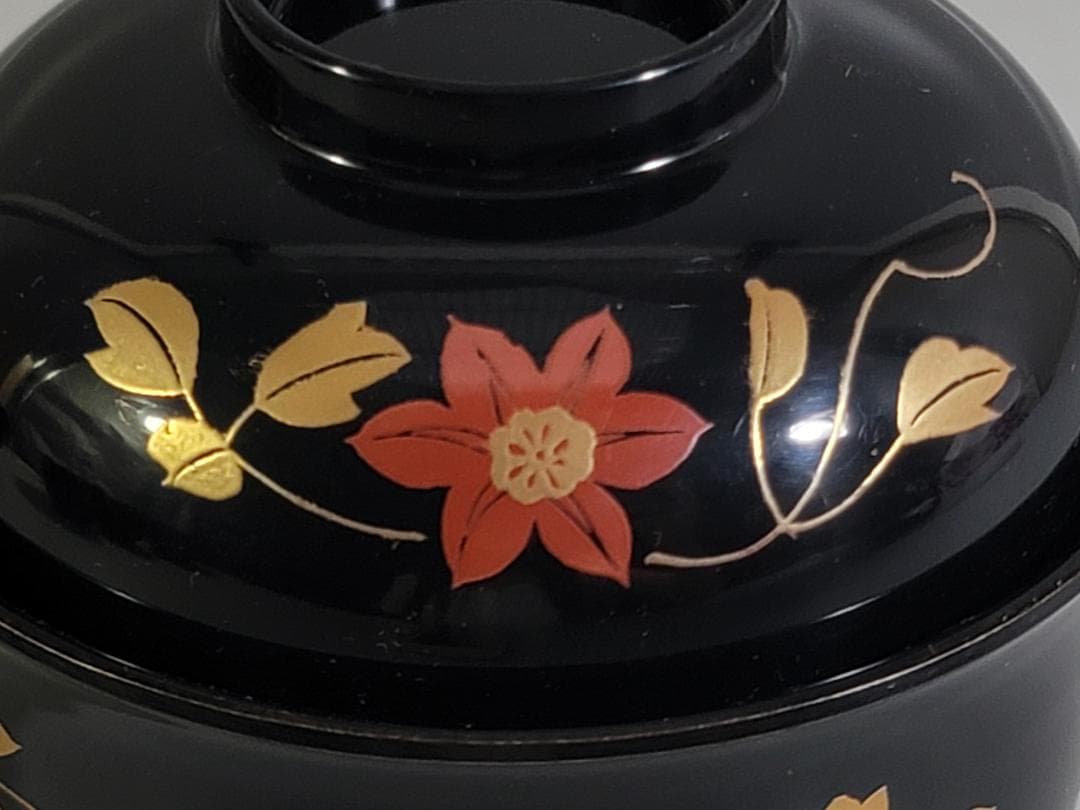 DT329 本漆仕上 吸物椀 共箱 未使用