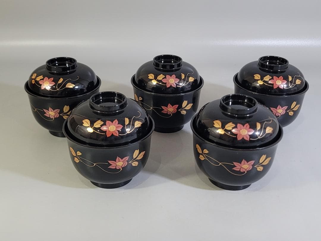 DT329 本漆仕上 吸物椀 共箱 未使用