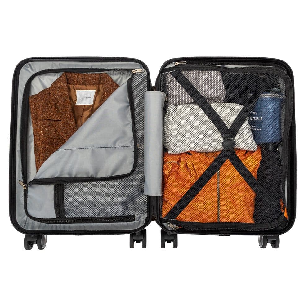 トラベリスト スーツケース【S】 ネイビー ワンタッチオープン