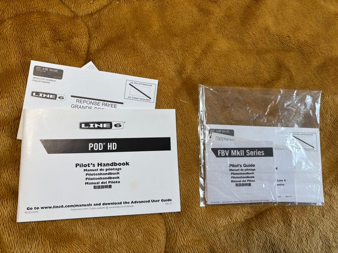 【ジャンク扱い】Line 6 POD HD とFBV Express MkⅡ