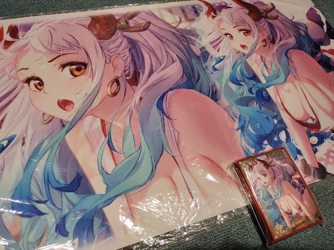 ワンピース ONEPIECE カードゲーム スリーブ プレイマット ヤマト