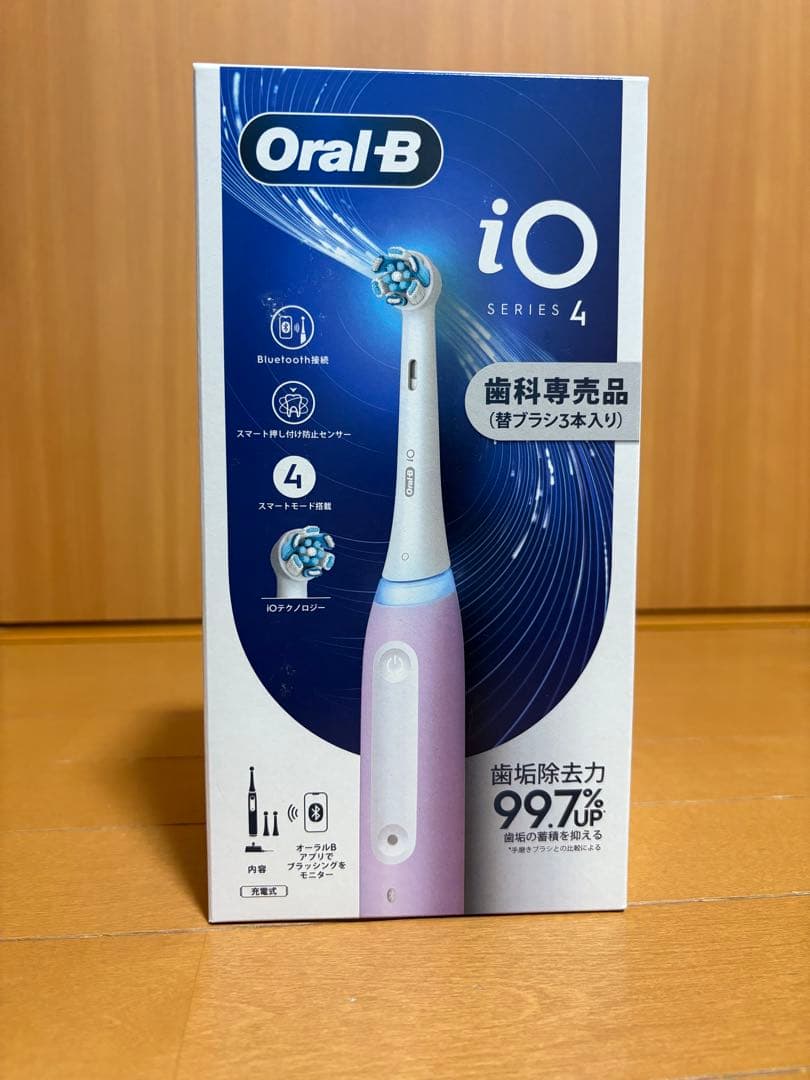 Oral-B iOシリーズ4 電動歯ブラシ ピンク