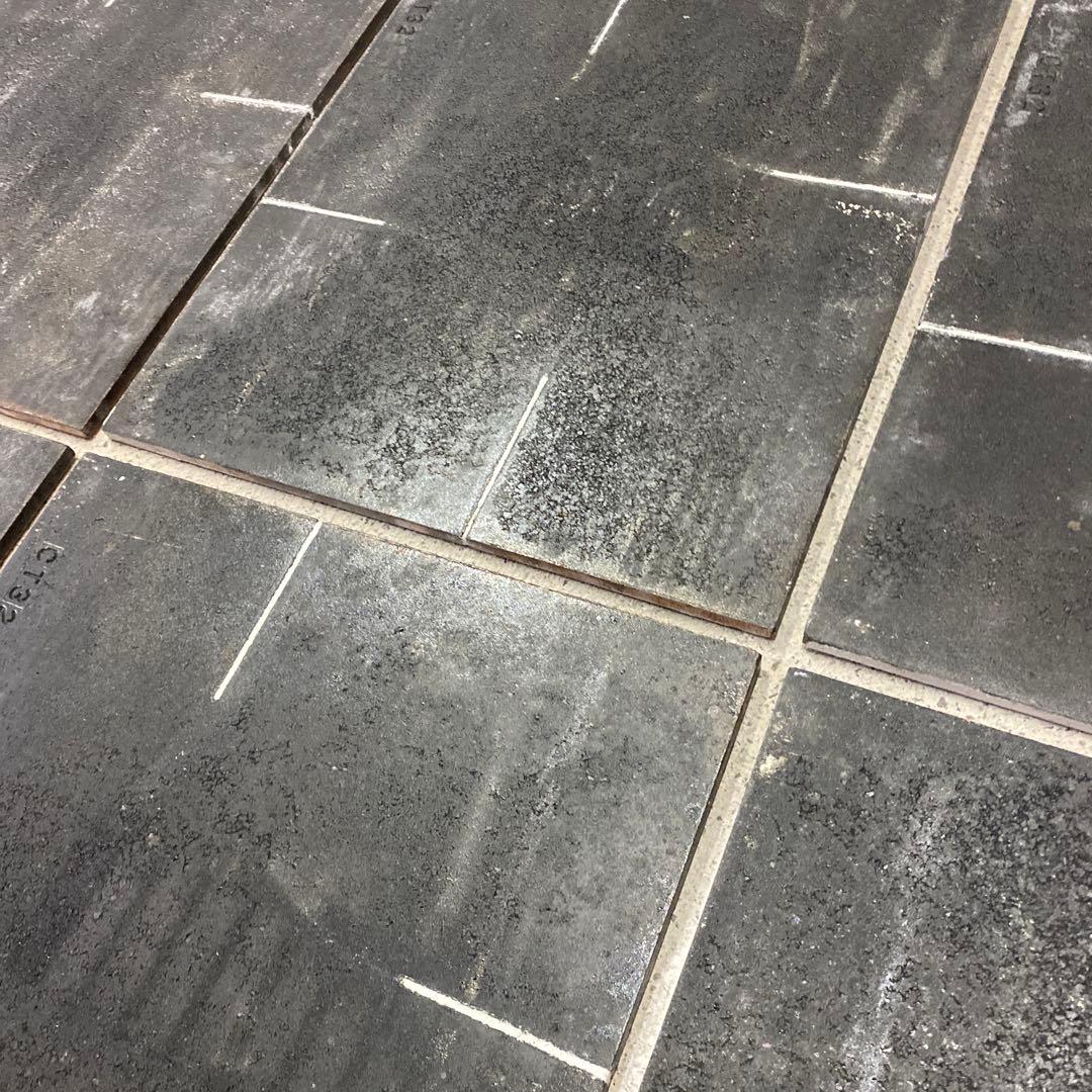 【中古品】陶芸　棚板35×40(厚8mm)7枚組①(スリット有り)