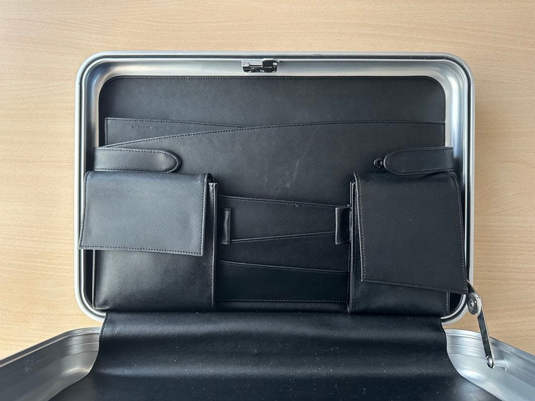 ゼロハリ アルミアタッシュケース スリムライン SLシリーズ 本革