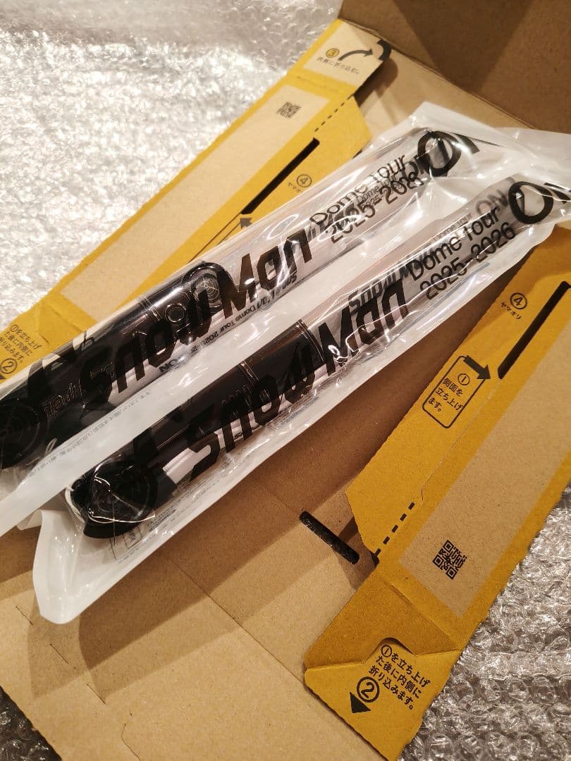  Man Dome Tour 2025-2026 ON　ペンライト 2本