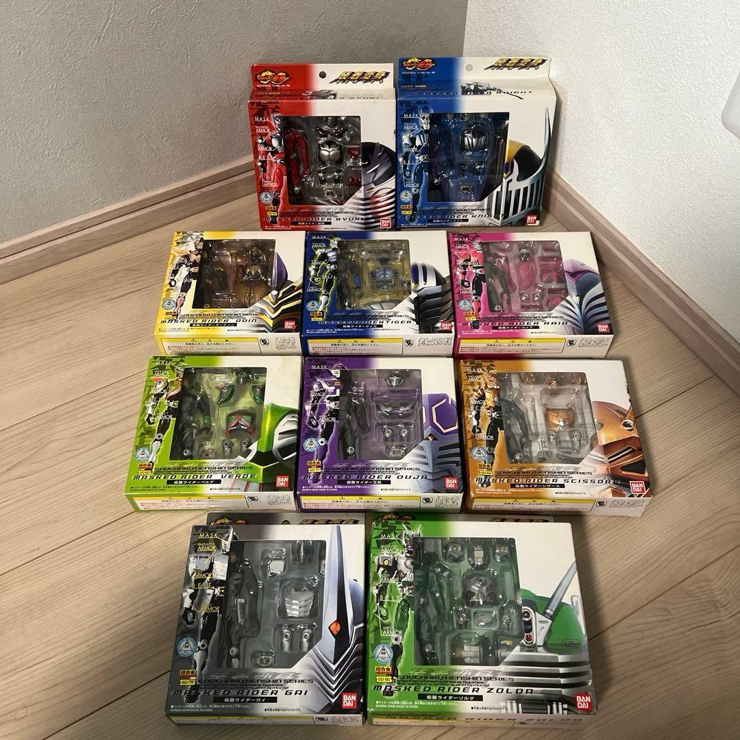 装着変身 仮面ライダー龍騎 10体セット まとめ売り