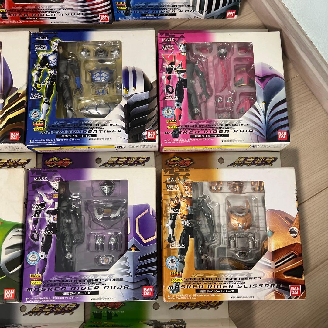 装着変身 仮面ライダー龍騎 10体セット まとめ売り