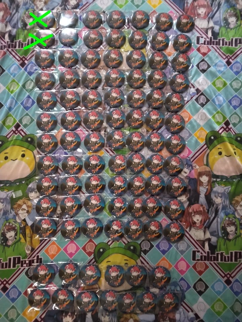 じゃぱぱさん　魔法学園　缶バッチ　57個