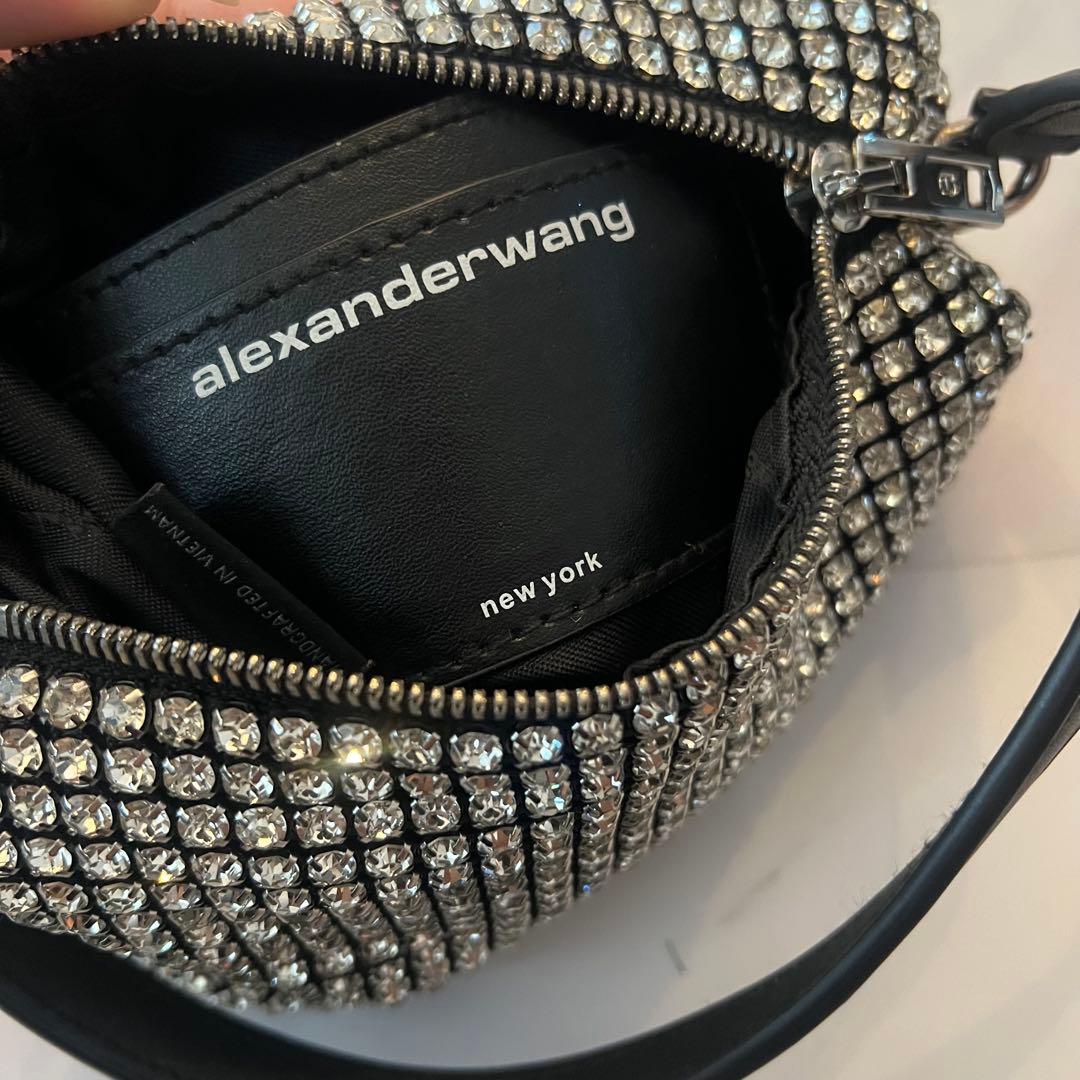 【美品】Alexander Wang Wangloc ラインストーン ク バッグ