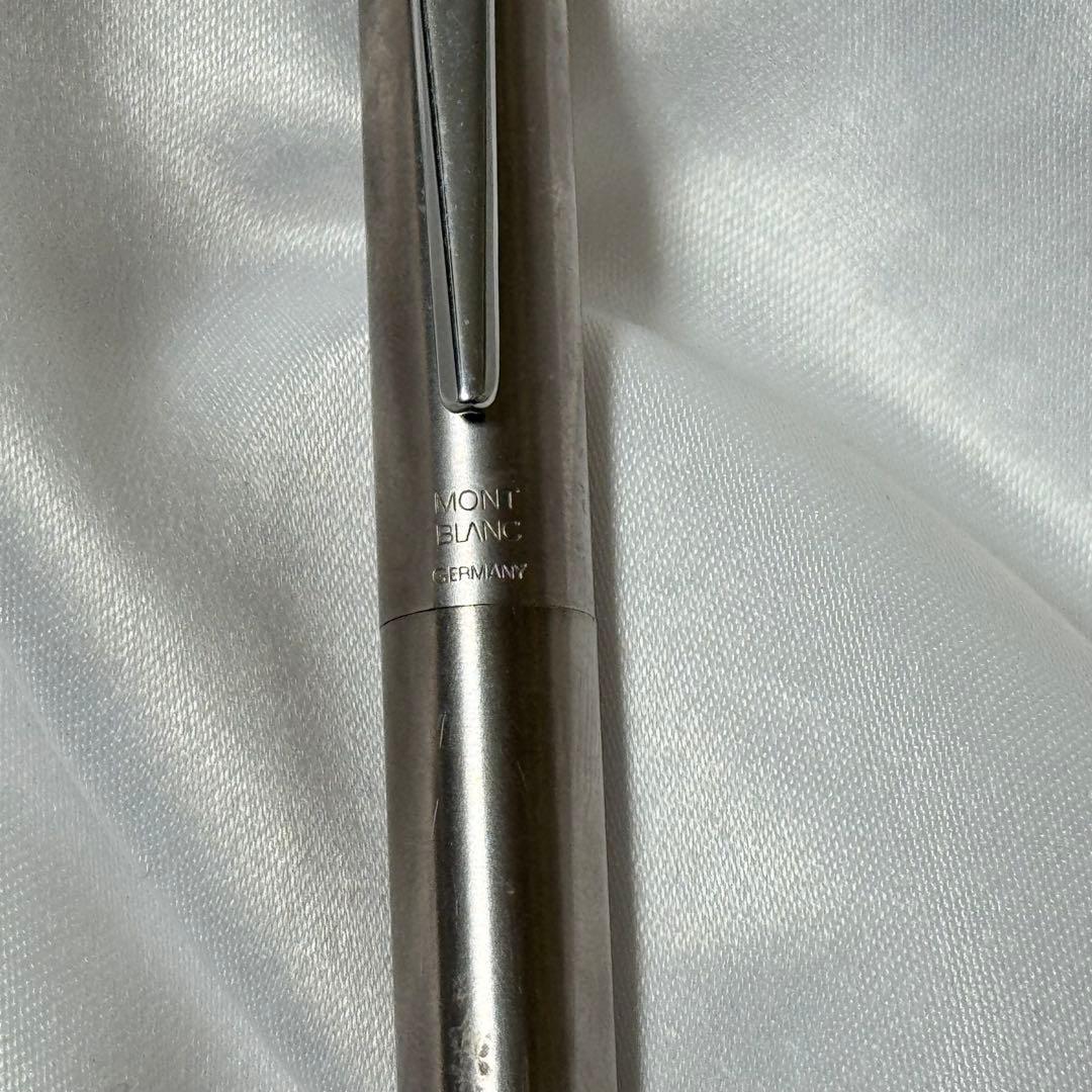 モンブラン 万年筆 ステンレススチール MONTBLANC GERMANY