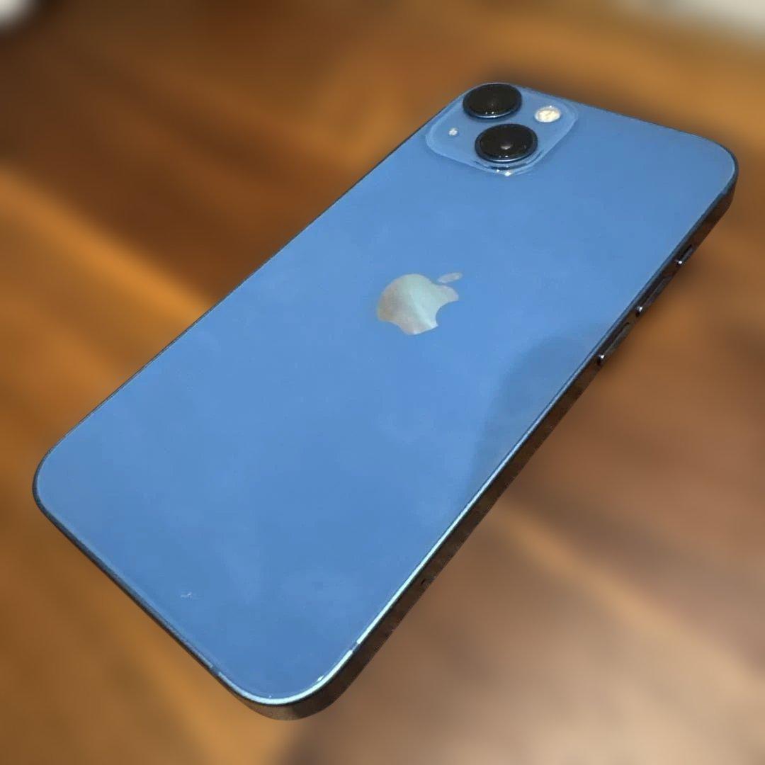 【スイ】Apple iPhone 13 本体 ブルー 128GB