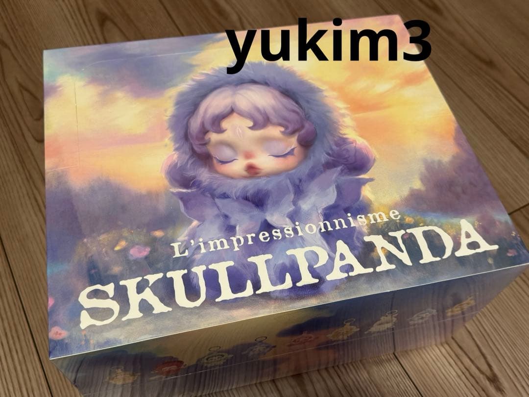 POP MART skullpanda’l impressionnisme 1箱
