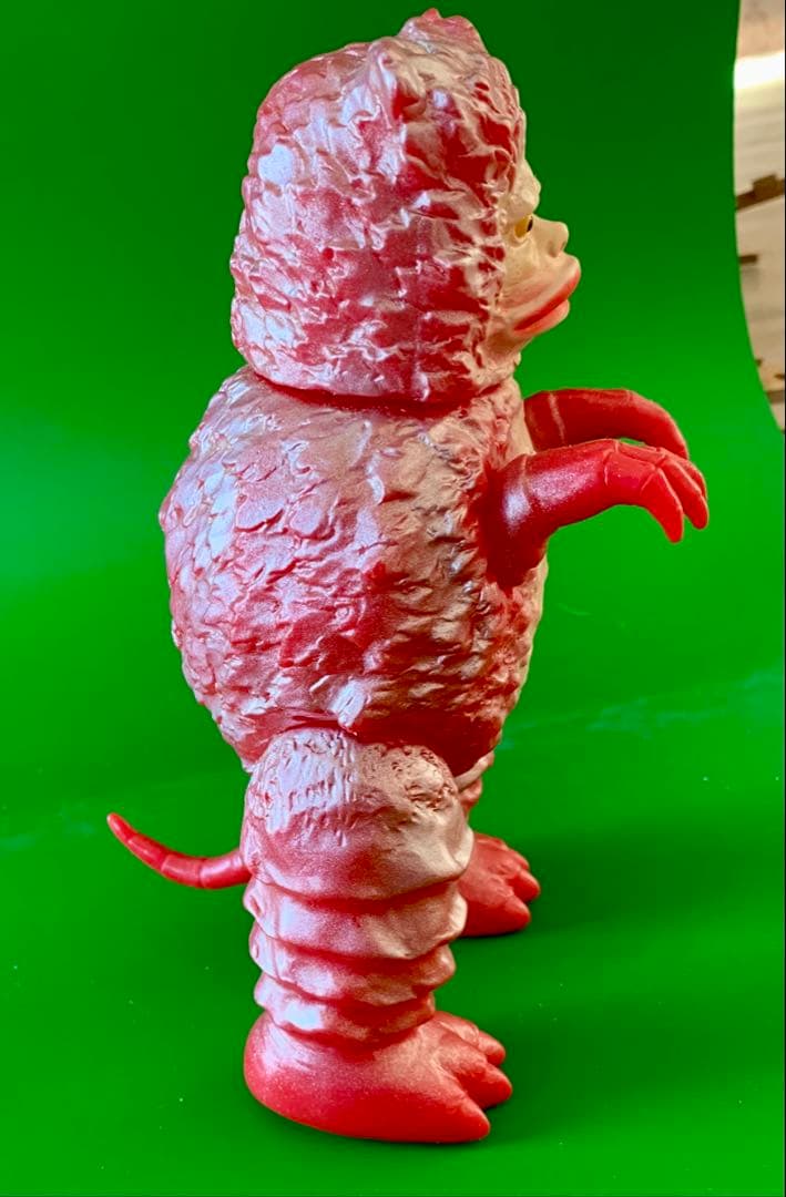 赤ガラモン 尾可動 未使用極美品 ソフビ人形 マルサン刻印無し希少品です！