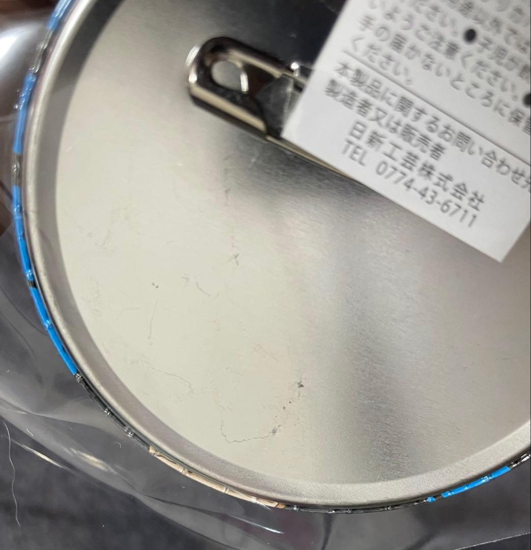 けいおん！　ナムコ・ナンジャタウン　ゲーム 景品　秋山澪　缶バッジ