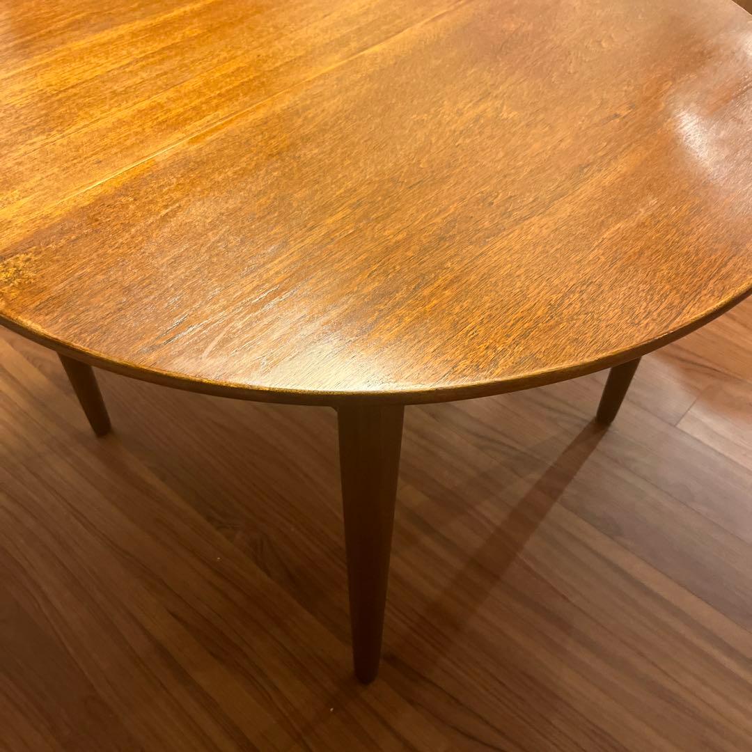 Jentique ラウンドエクステンションテーブル　直径107cm