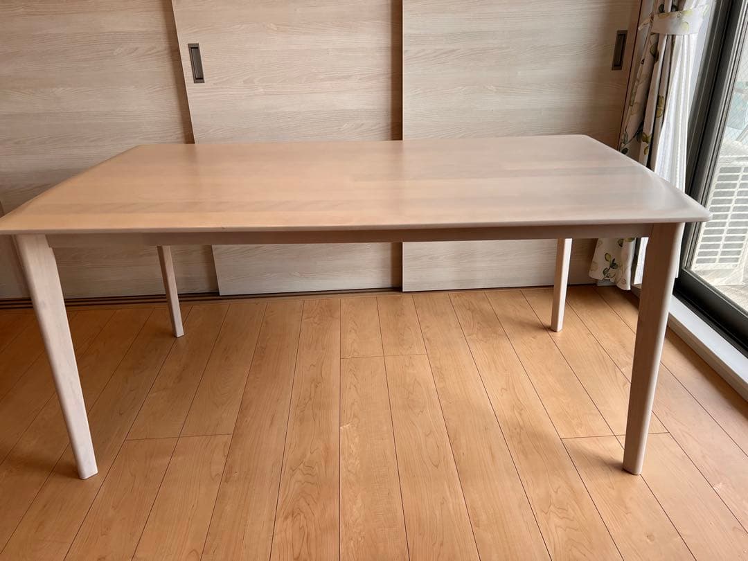 [gelion]ニトリ　ダイニングテーブル(アルナスDF 150WW)