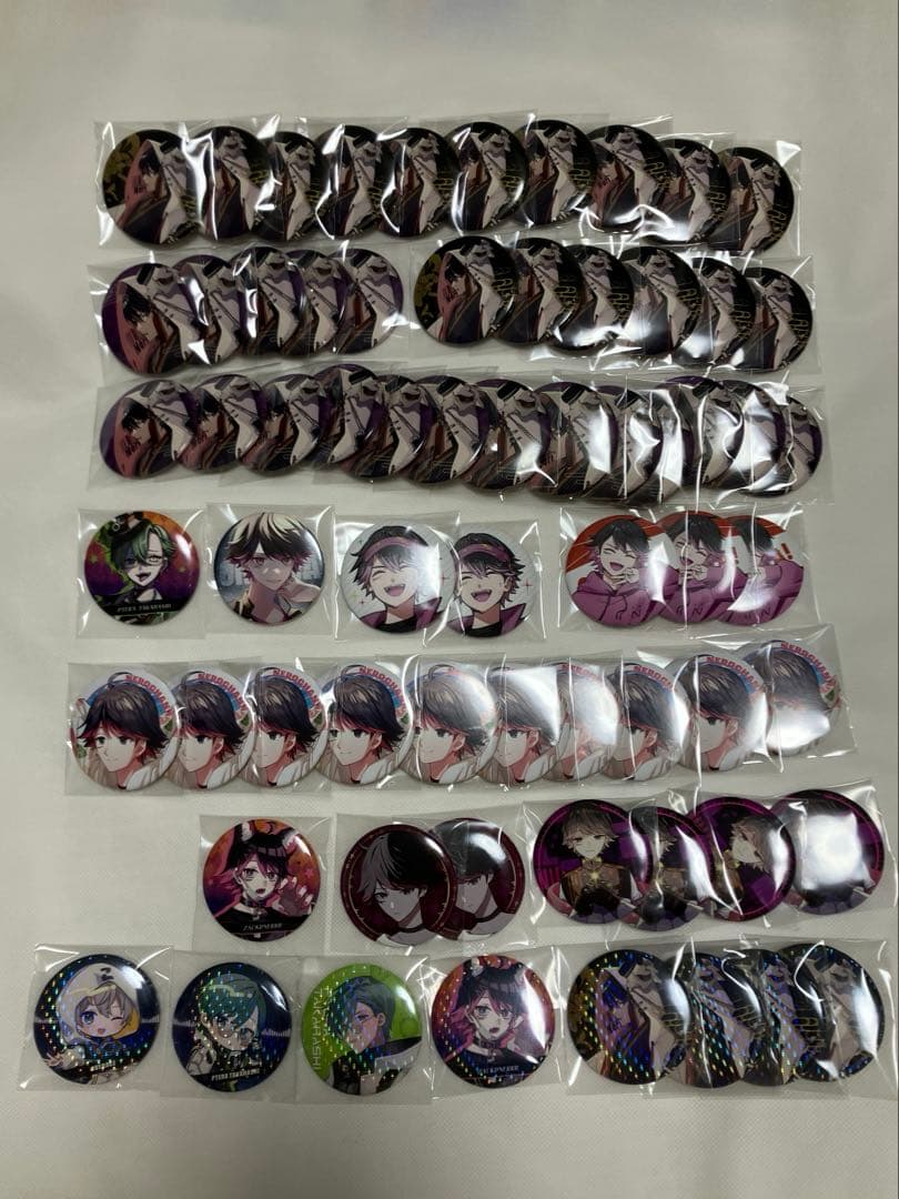 ねろちゃん 缶バッジ オレビバ プテラたかはし アベレージ ホロ