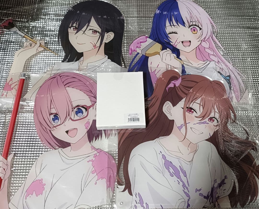 2.5次元の誘惑 特大ダイカットアクリルボード sns風クリアスナップ