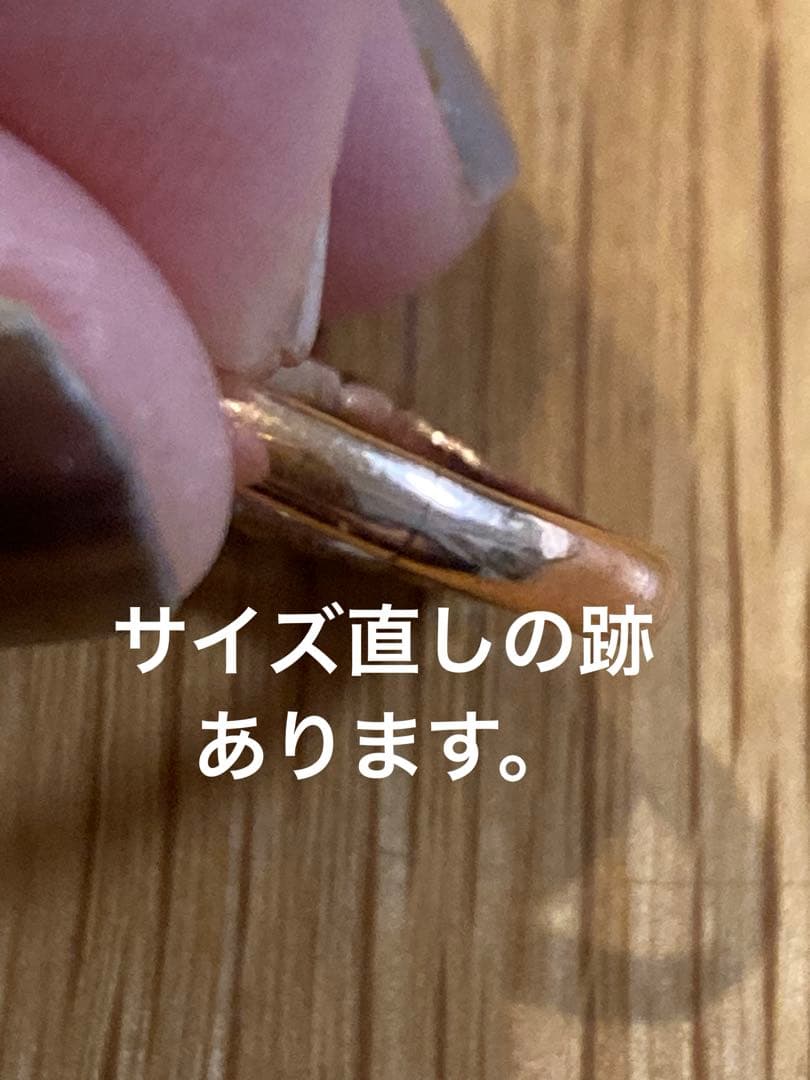 レ*ン様 美品 パールリング 9ct 真珠 リング アンティーク ソーティングメ