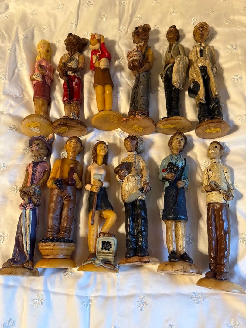 蝋人形　12体セット