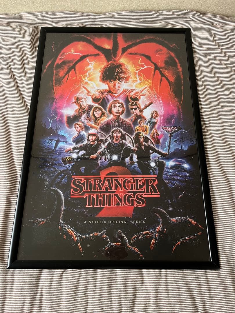 ☆レア☆ ストレンジャーシングス ポスター 専用フレーム付 3枚セット