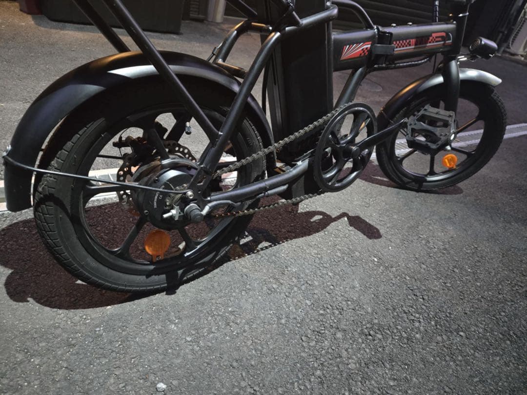 電動アシスト自転車 ブラック