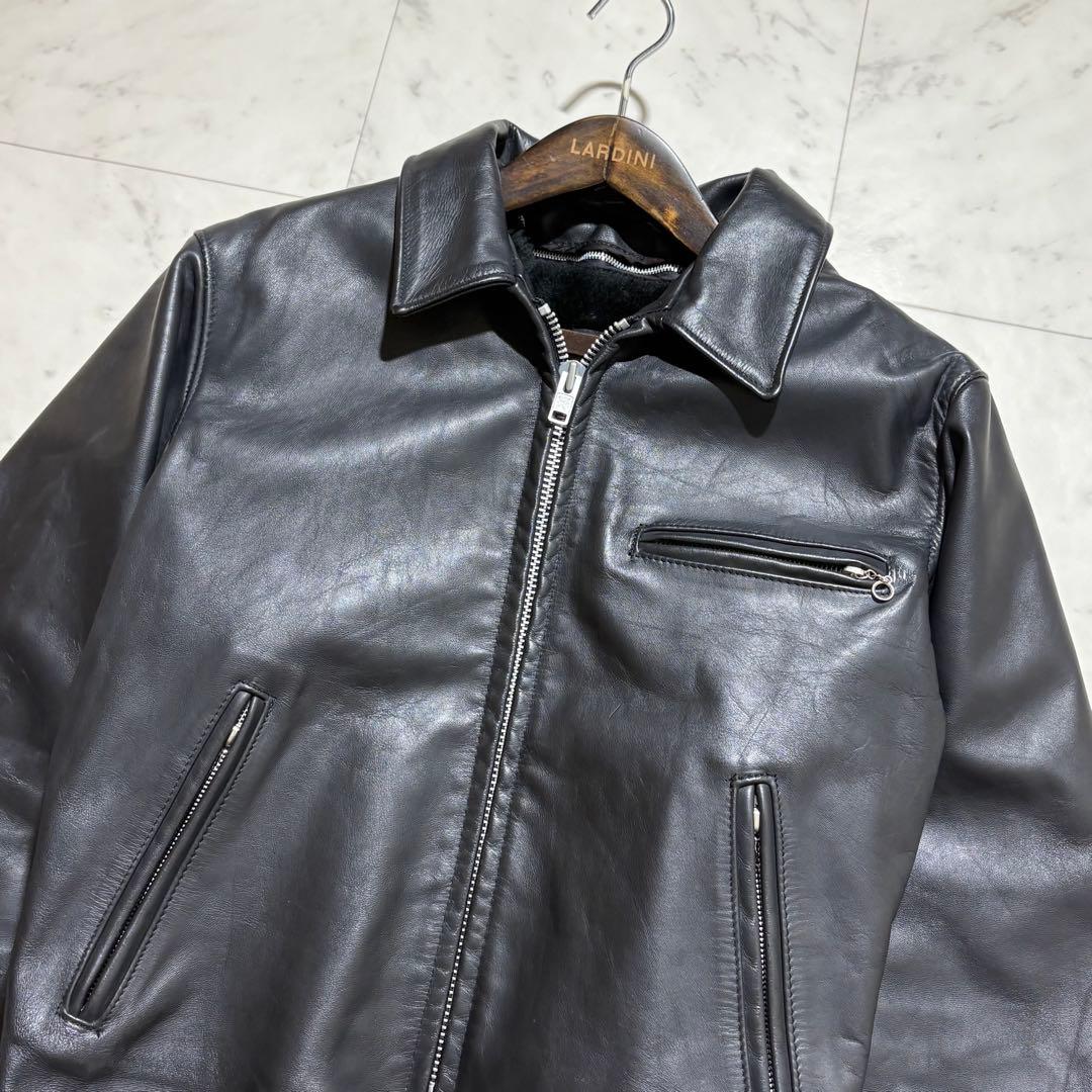 美品✨schott ショット 38サイズ M レザージャケット ライナー 黒