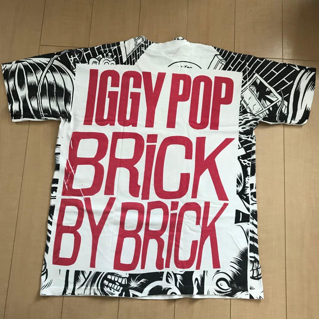 超絶レア イギーポップ IGGY POP 1990年製ヴィンテージ Tシャツ