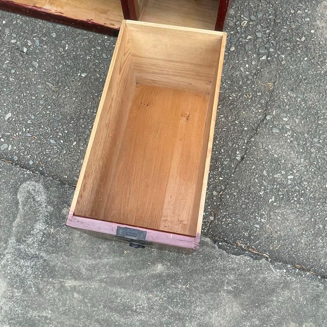 時代箪笥　五段　収納家具　アンティーク