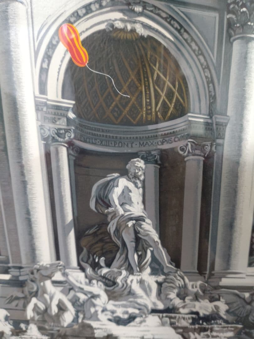 真作 保存状態◎ ヒロヤマガタ アースリーパラダイス イン ローマ　15号