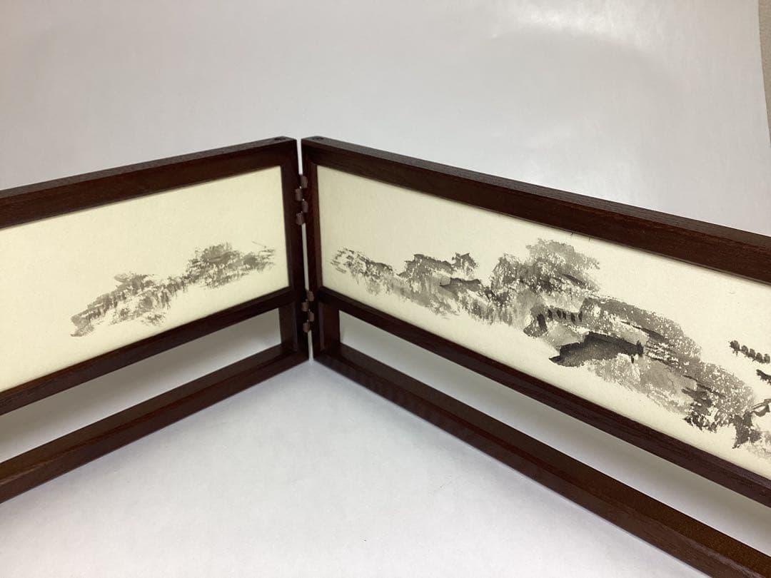 風炉先 煎茶用 あじろ 紙箱入 茶道具 古物品