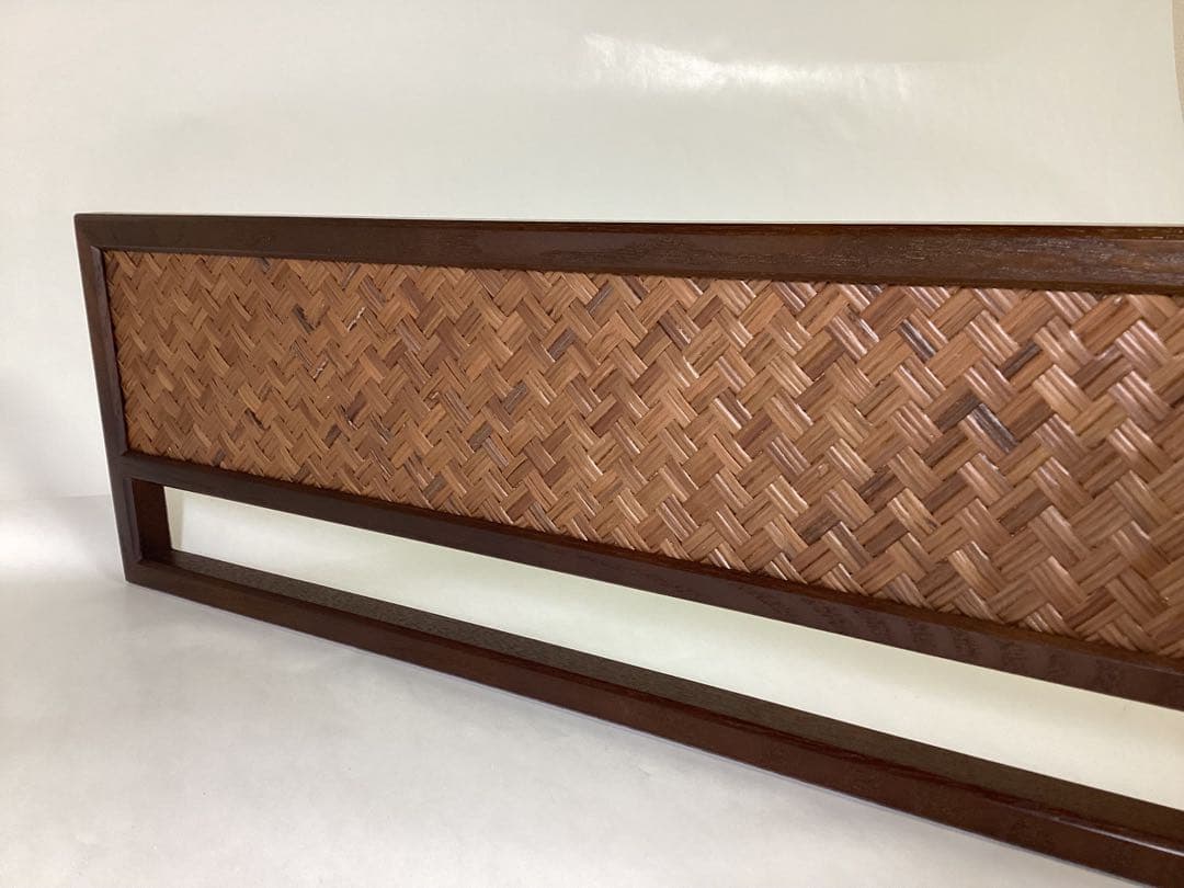 風炉先 煎茶用 あじろ 紙箱入 茶道具 古物品