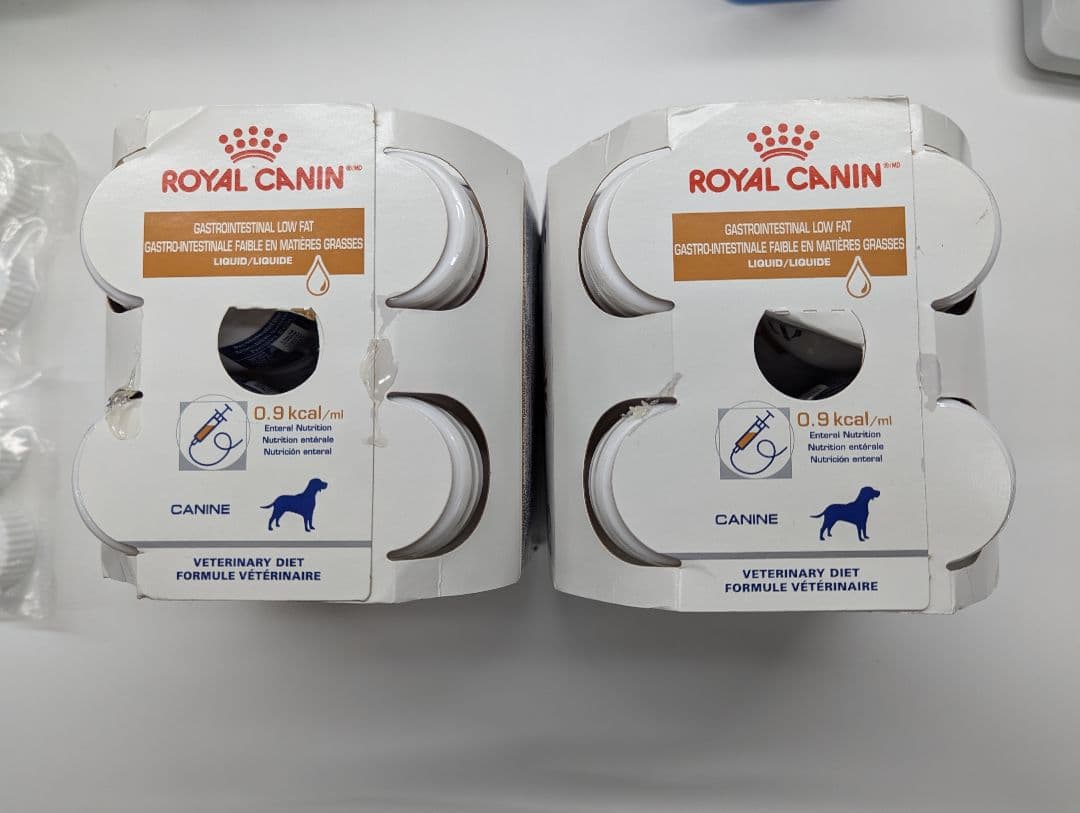 ロイヤルカナン　消化器(低脂肪)リキッド　4本入り×2