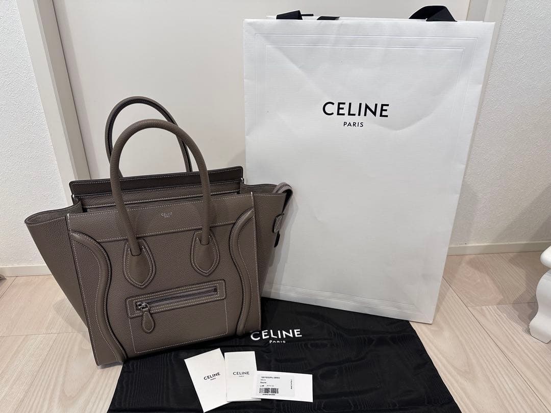CELINE ラゲージ　マイクロ　スリ