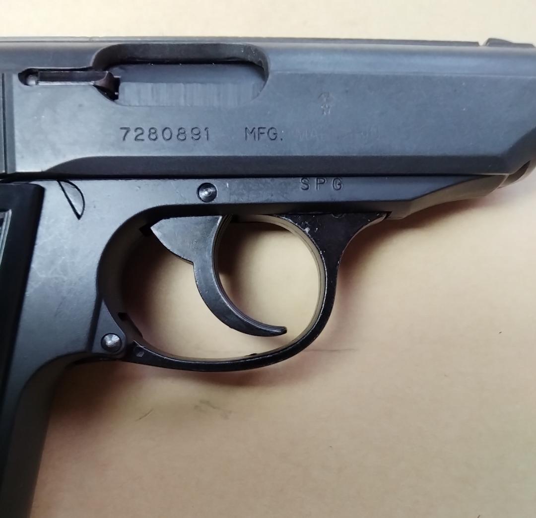 PPK/S ブラック セミオートマチックモデルガン(ヘビーウエイト)