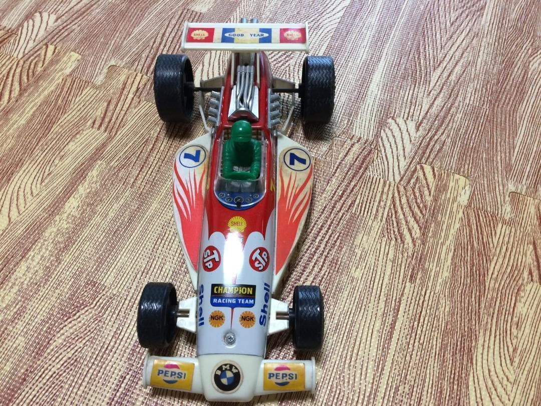 ヴィンテージ レトロ 日本製 ブリキ玩具 レーシングカー車 コレクター 匿名配送
