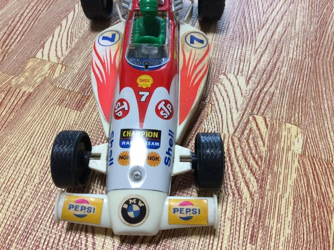 ヴィンテージ レトロ 日本製 ブリキ玩具 レーシングカー車 コレクター 匿名配送