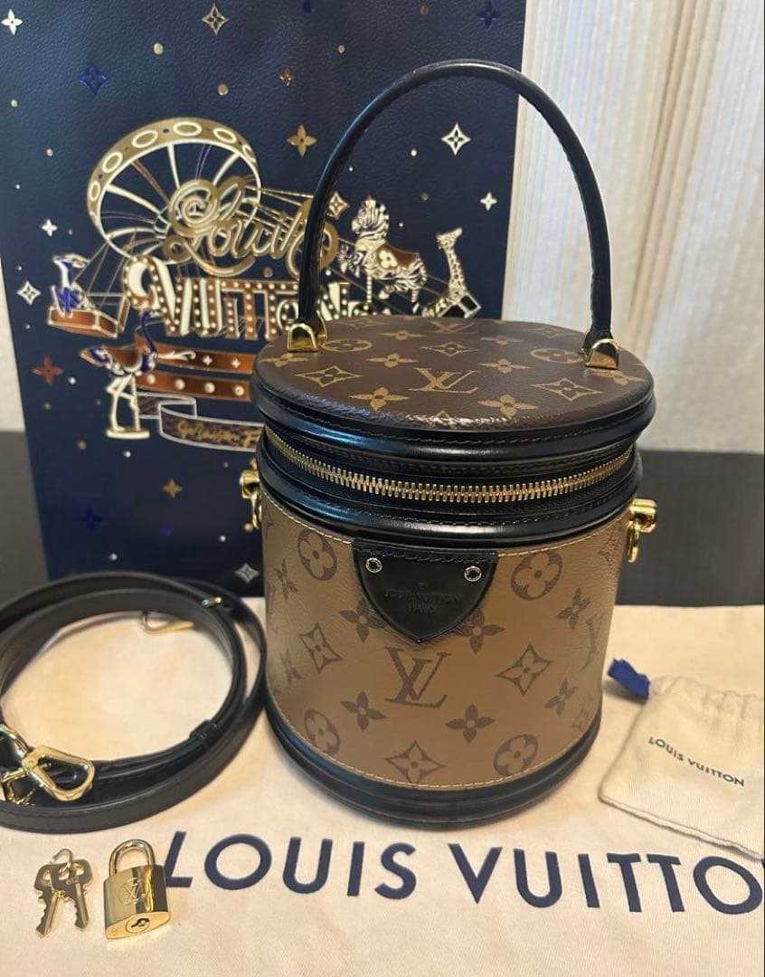 【美品】LOUIS VUITTONカンヌ モノグラムショルダーバッグ