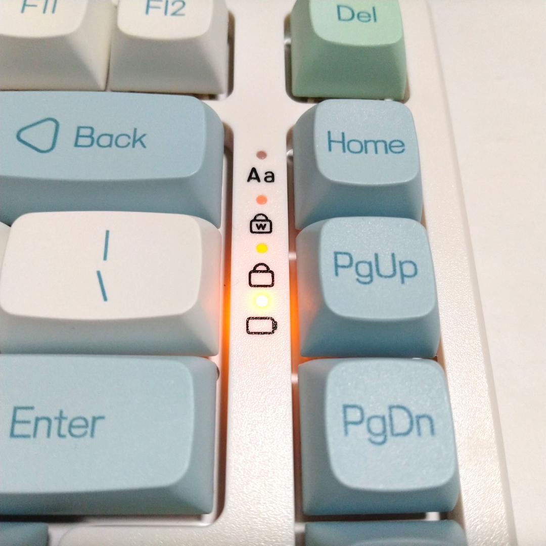 YUNZII YZ75 キーボード ミント 赤軸