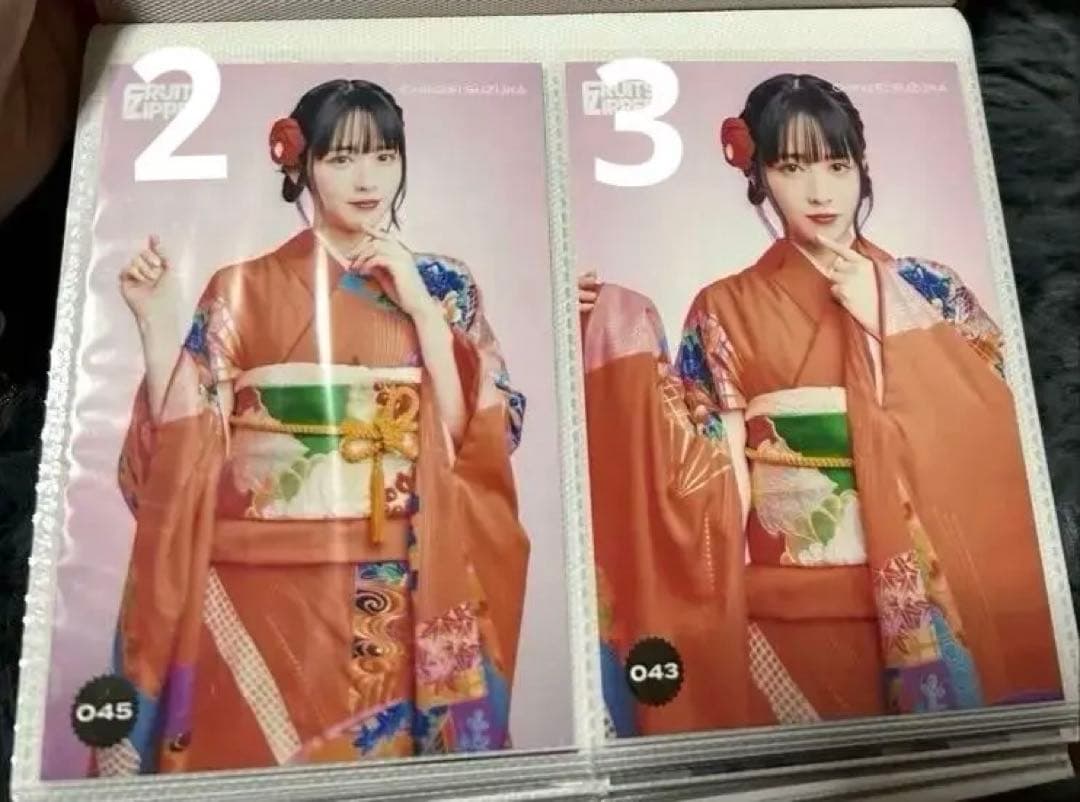 FRUITS ZIPPER ふるっぱー 鎮西寿々歌 生写真 ①