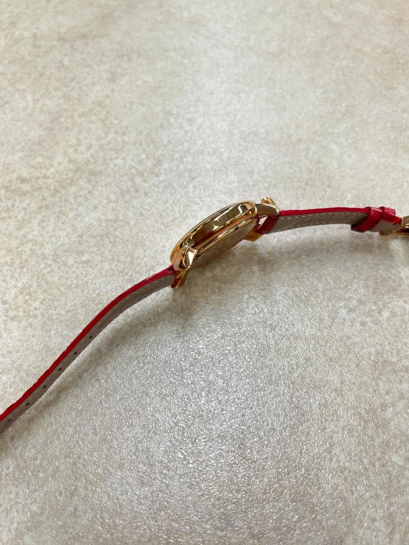 【最終価格！】GaGa MILANO 時計 品番：5021.10 赤金/赤革