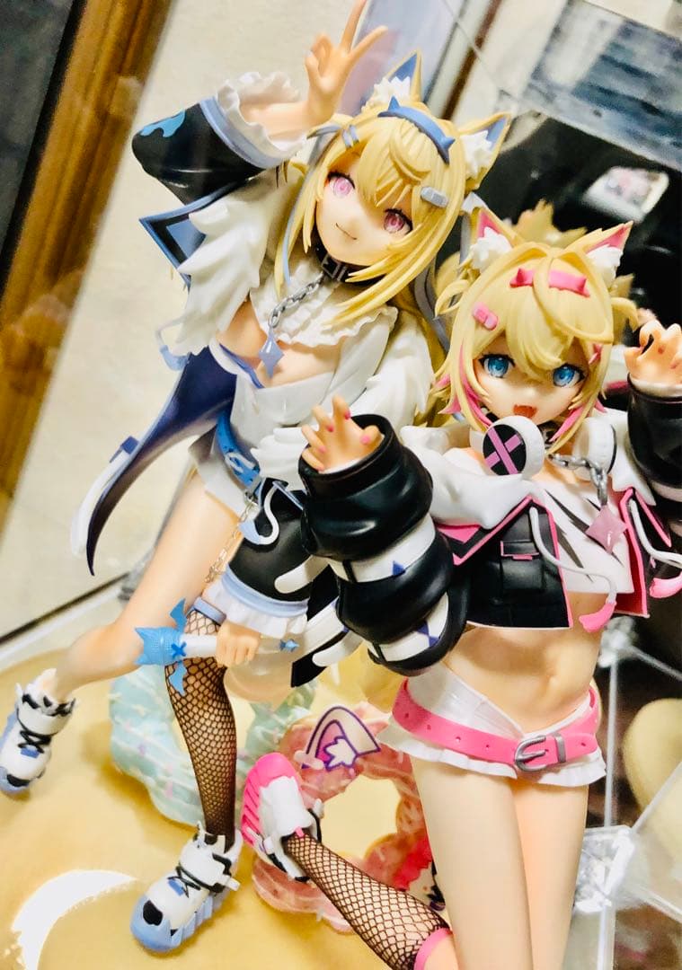 FUWAMOCO フワモコ　フワワ　モココ　ガレージキット　ホロライブ 完成品